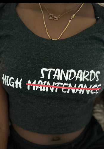 High Standards Ladies Fitted Tee